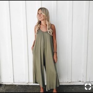 Carly Jean Los Angeles Olive Jumper